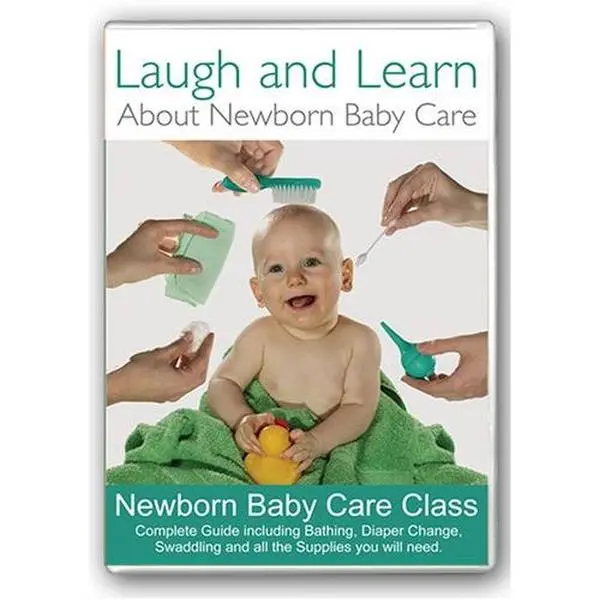 USED Book - Laugh and Learn About Newborn Baby Care (DVD) - english