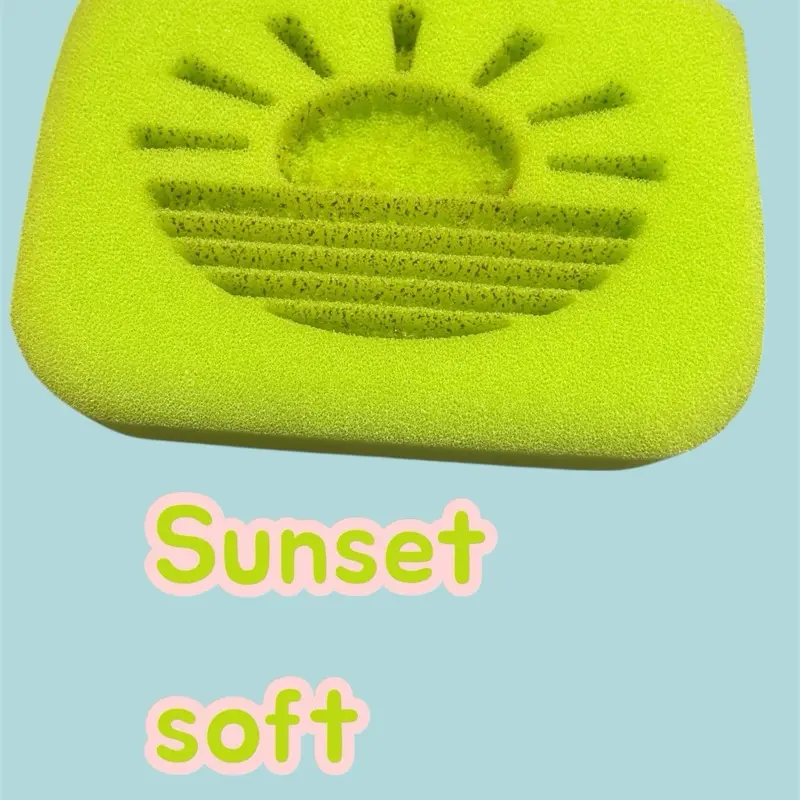 Lime Green Custom Soft-Material Sponges for DIY Projects