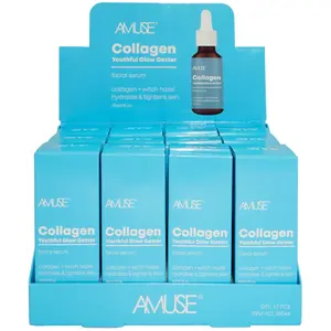 Suero Facial de Colágeno Amuse - Venta al por Mayor Display 12 Unidades (SK044)