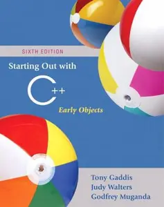 USED-Starting Out with C++: Early Objects (6th Edition) by Tony Gaddis (Paperback)