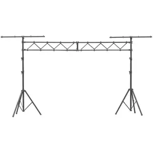 MR DJ Light Stand Mobile Portable Dj Band 8 Feet Trussing System Dual Tripod