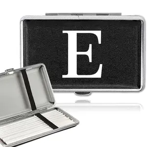 Men's Cigarette Case Travel Cigarette Holder, PU Storage Case, Cigar Container Protector, Lightweight & Durable, Easy to Carry, Ideal Gift