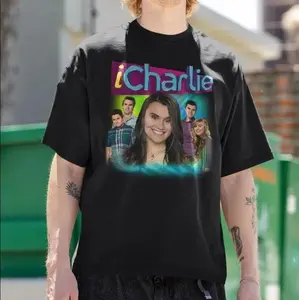ICharlie Kirkified Sitcom Parody Graphic Tee Funny Meme Shirt Y2K Style