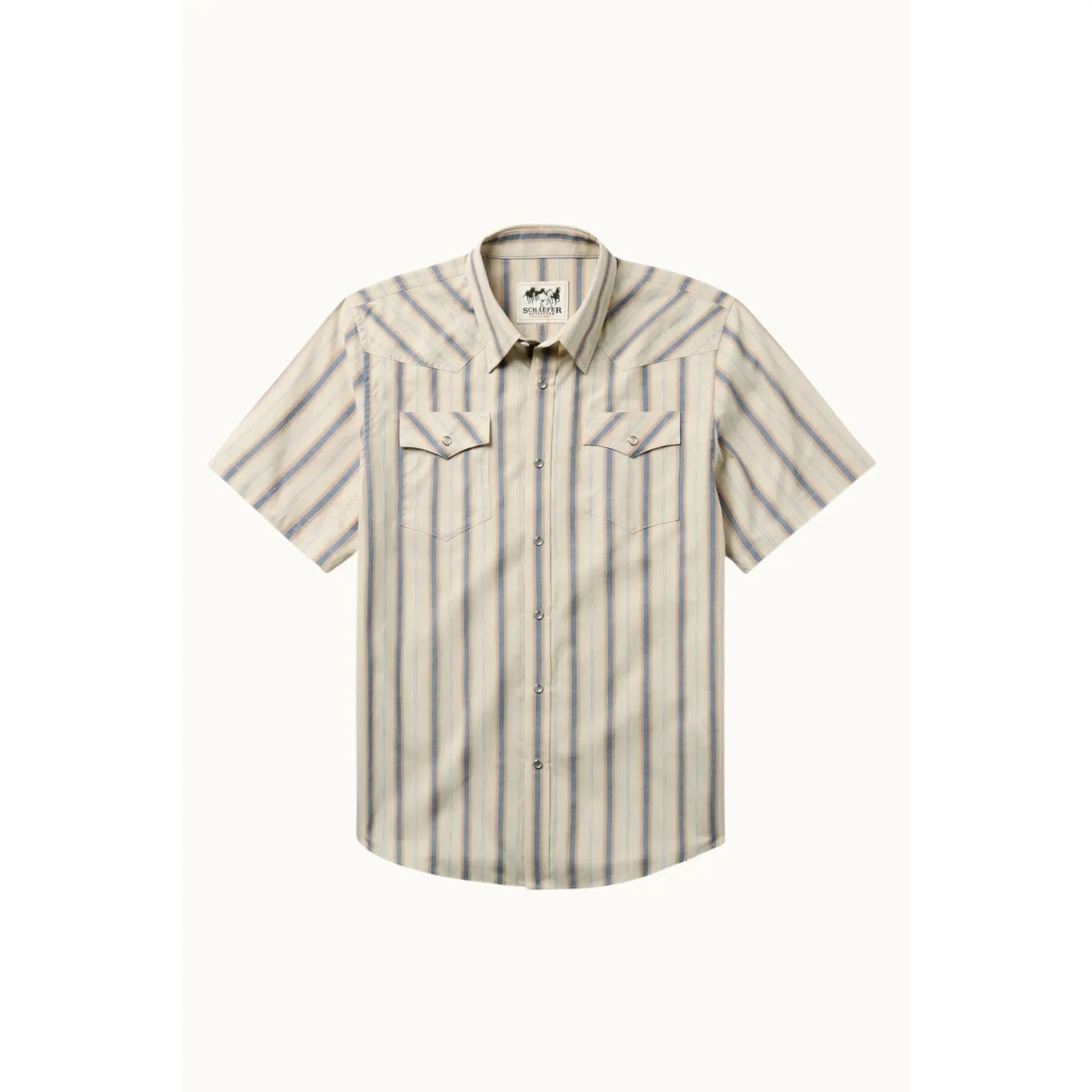 Vintage Cotton Pearl Snap