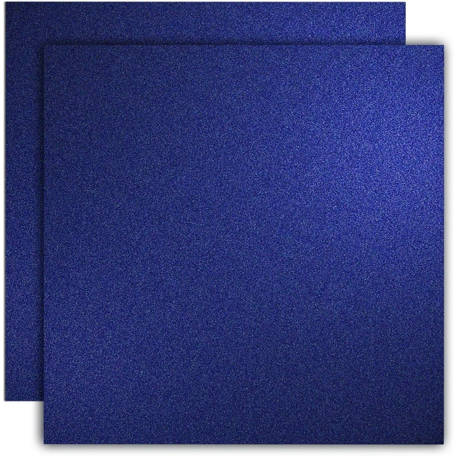 Blue Glitter Cardstock Paper 12 Sheets 12" x 12" Heavyweight Glitter Cardstock Construction  Sparkly Paper for Cricut Machine, Craft, Scrapbooking, DIY Projects, Decorations(300GSM)