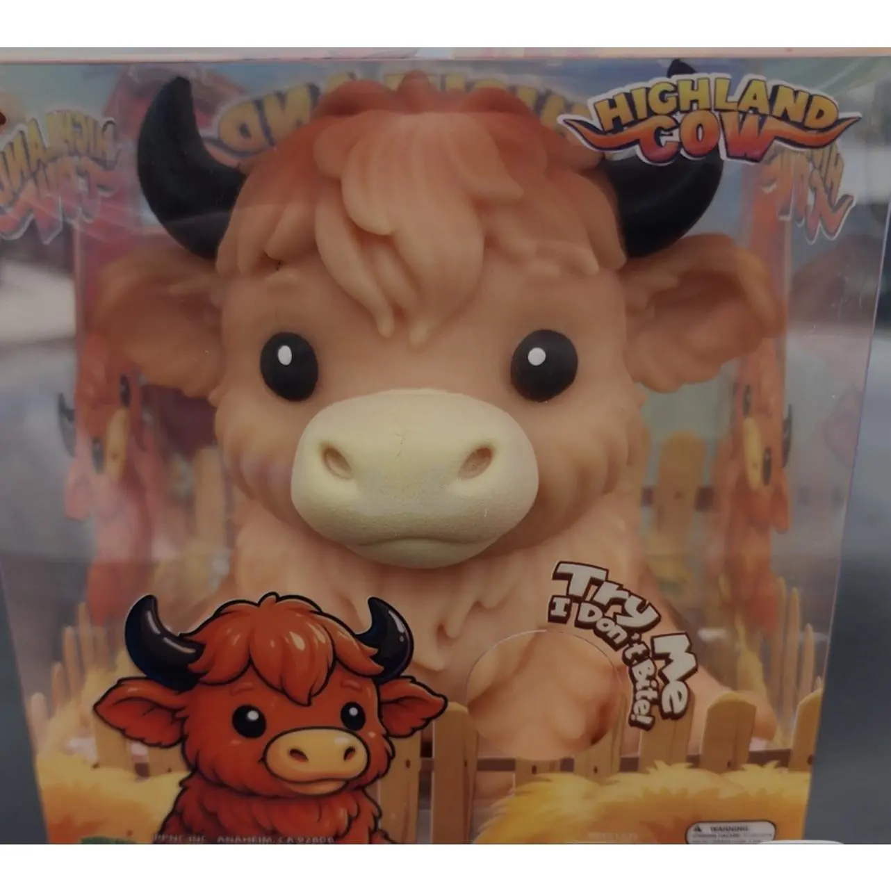 Jumbo Highland Cow Squishy Five Below PPNC Brand New Fast Shipping Authentic Toy