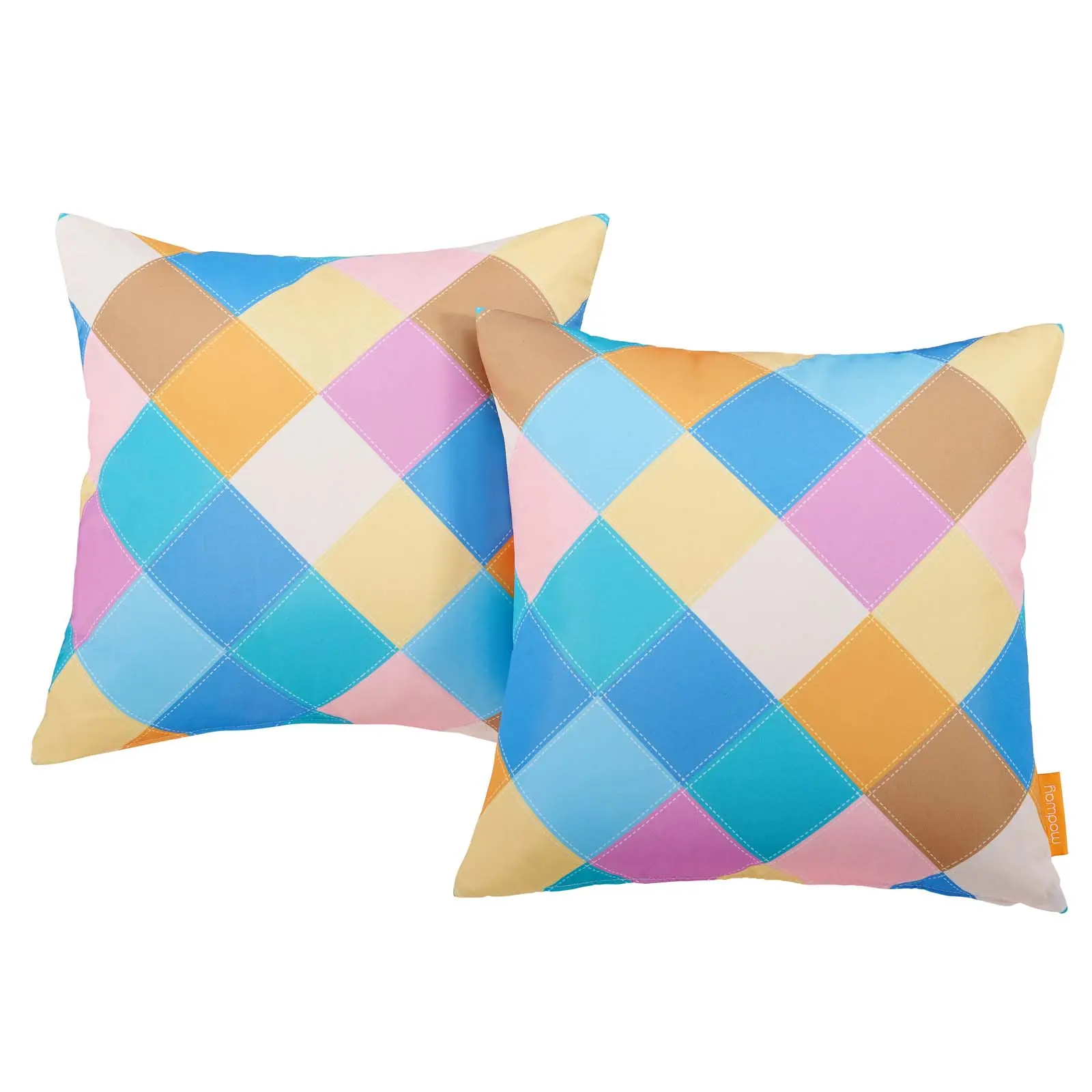 Modway Modway Outdoor Patio Single Pillow in Diamond