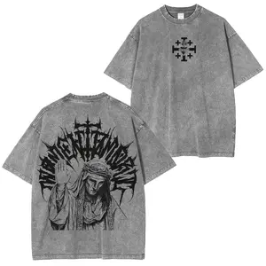 King Baldwin IV Vintage Washed T-shirt men