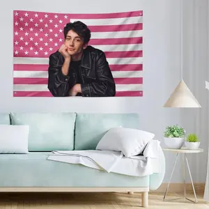 CFDISHFIL Vibrant Milo Flag Tapestry Wall Hanging Manheim Posters Art Print - Home Decor Aesthetic Room Decorations for Living Room, Bedroom, Dorm Gift Colorful