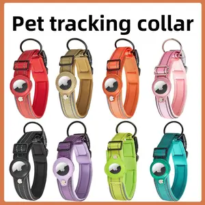 Dog GPS Tracker Collar for Small Medium Large Dogs Pet Anti Lost Device with Reflective Safety Leash Waterproof Rechargeable