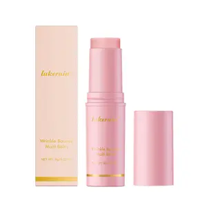 【Mother's Day gift】 Pink Collagen Volume Multi , All In One  Stick for Youthful-Looking, Helping Look of Fine Lines, Anti-Aging  For Under-Eyes, Neck, Forehead, Smile Lines, Lip  Daily