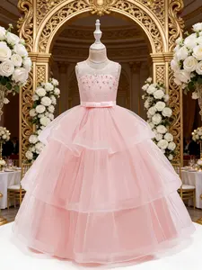 Girls' Princess Bubble Dress, 2026 Latest Girls' Party Gown, Bow Tie Dress, Birthday Party Dress, Elegant Princess Dress, Birthday Dresses, Princess Seraphina Dress