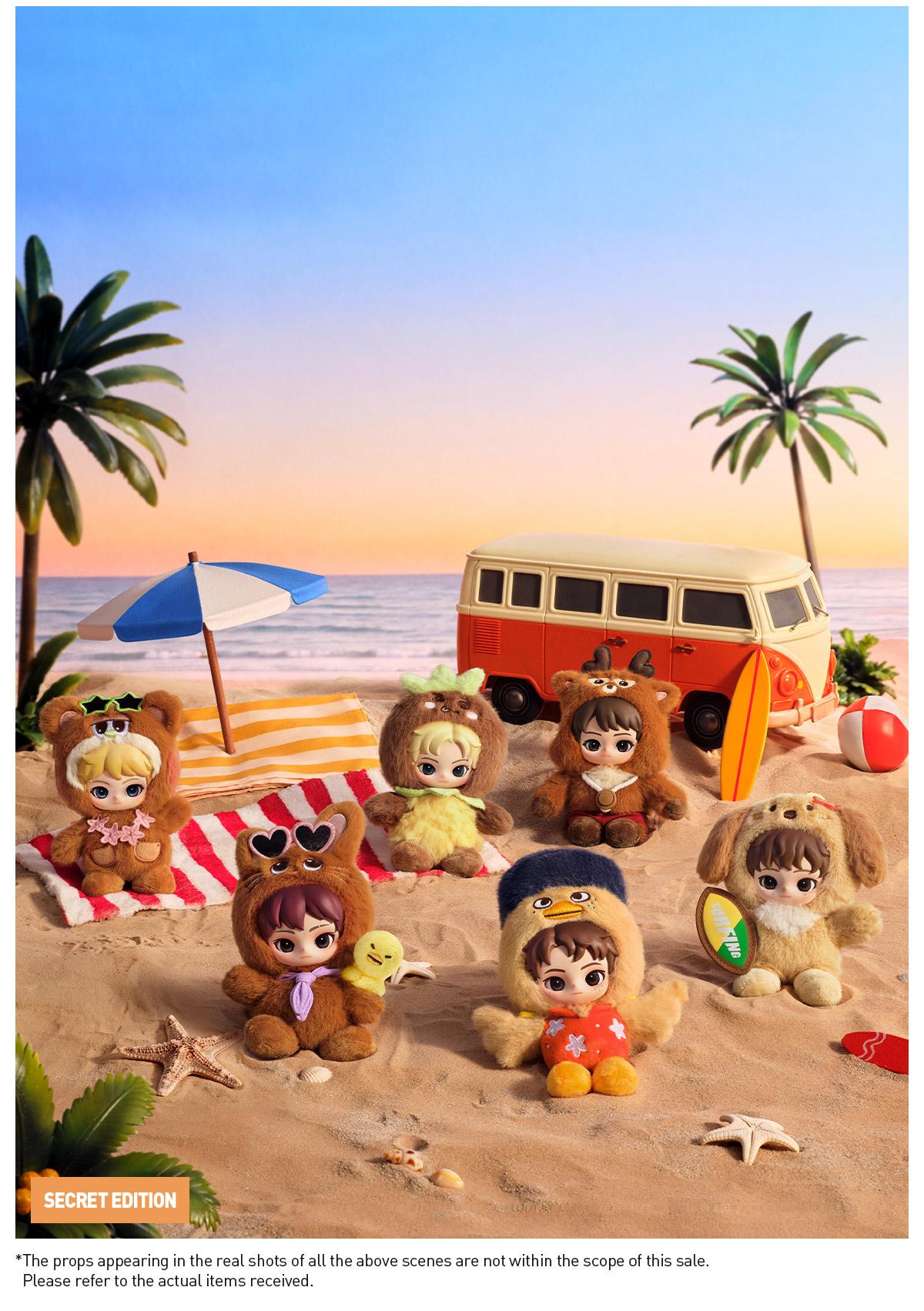 [POP NOW] POP MART RIIZE Fluffy Club Series Vinyl Plush Doll Pendant Blind Box Keychain