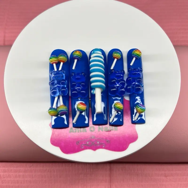 XXX Long Square nails XXX Long Square nails
