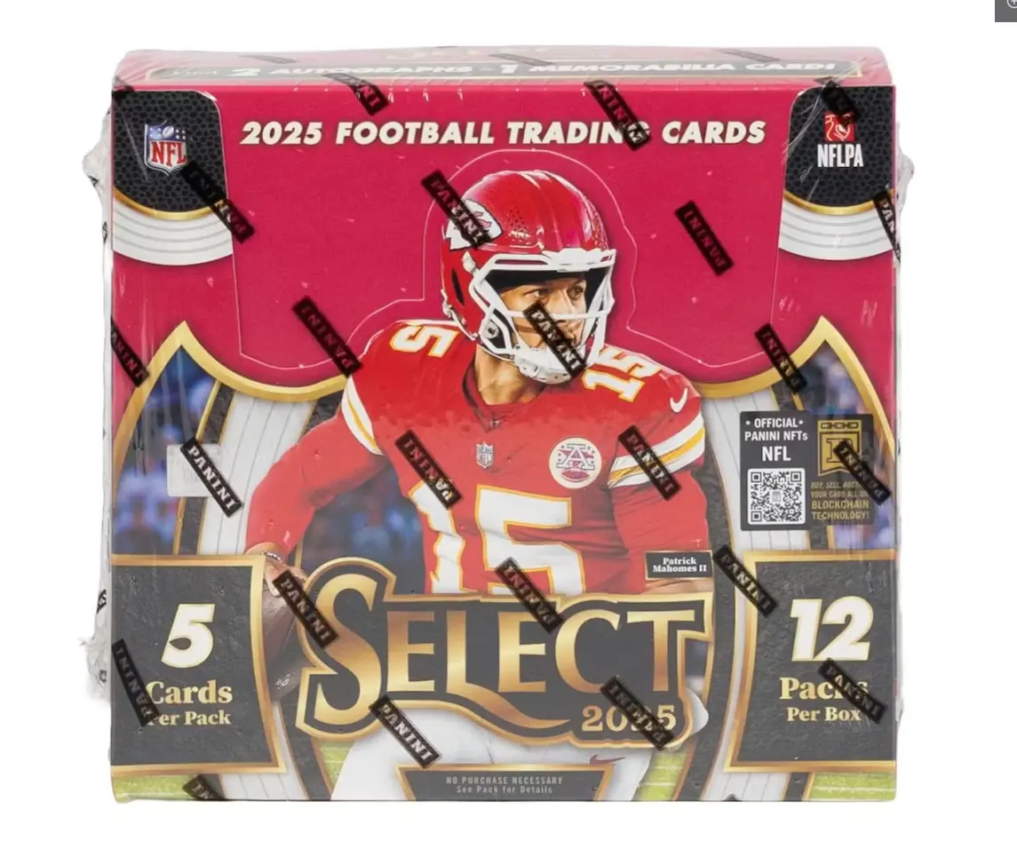 2025 Panini Select Football Hobby Trading Cards