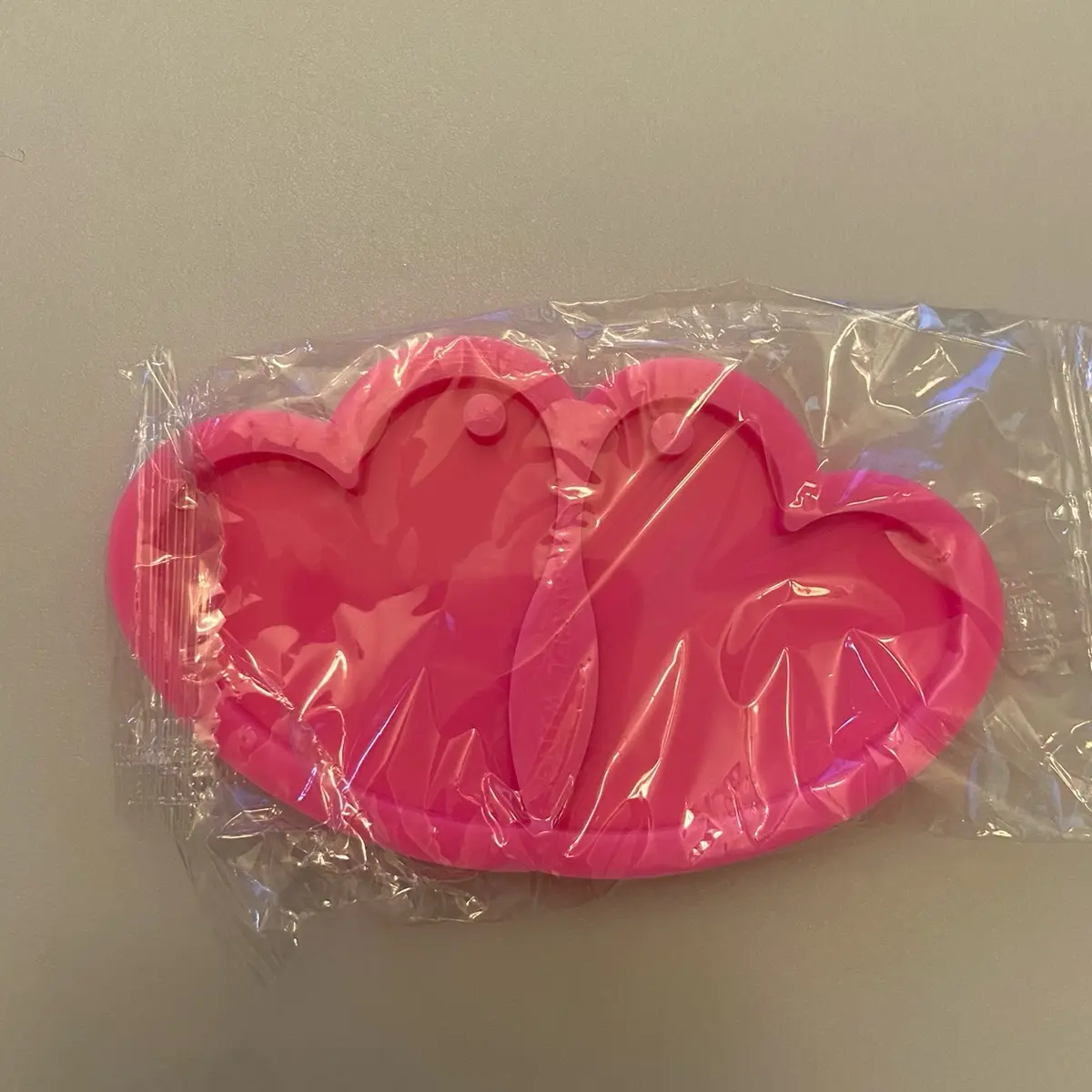 Large Heart Earring Mold for Jewelry Making - Handmade Tool & Supplies