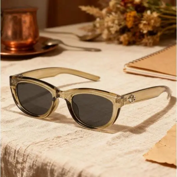Olive Green Sunglasses Women's Sunshade Street Sunglasses