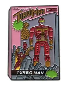 Turbo Man Enamel Pin