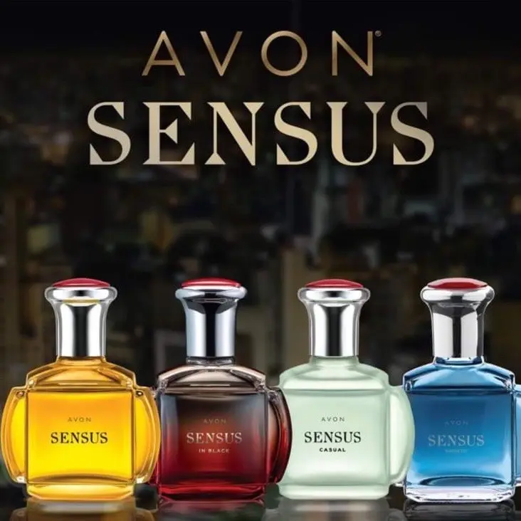 “SENSUS SET DE 4 Perfumes para caballero Sensus black -Sensus casual -Sensus magnetic -Sensus EAU de toilette