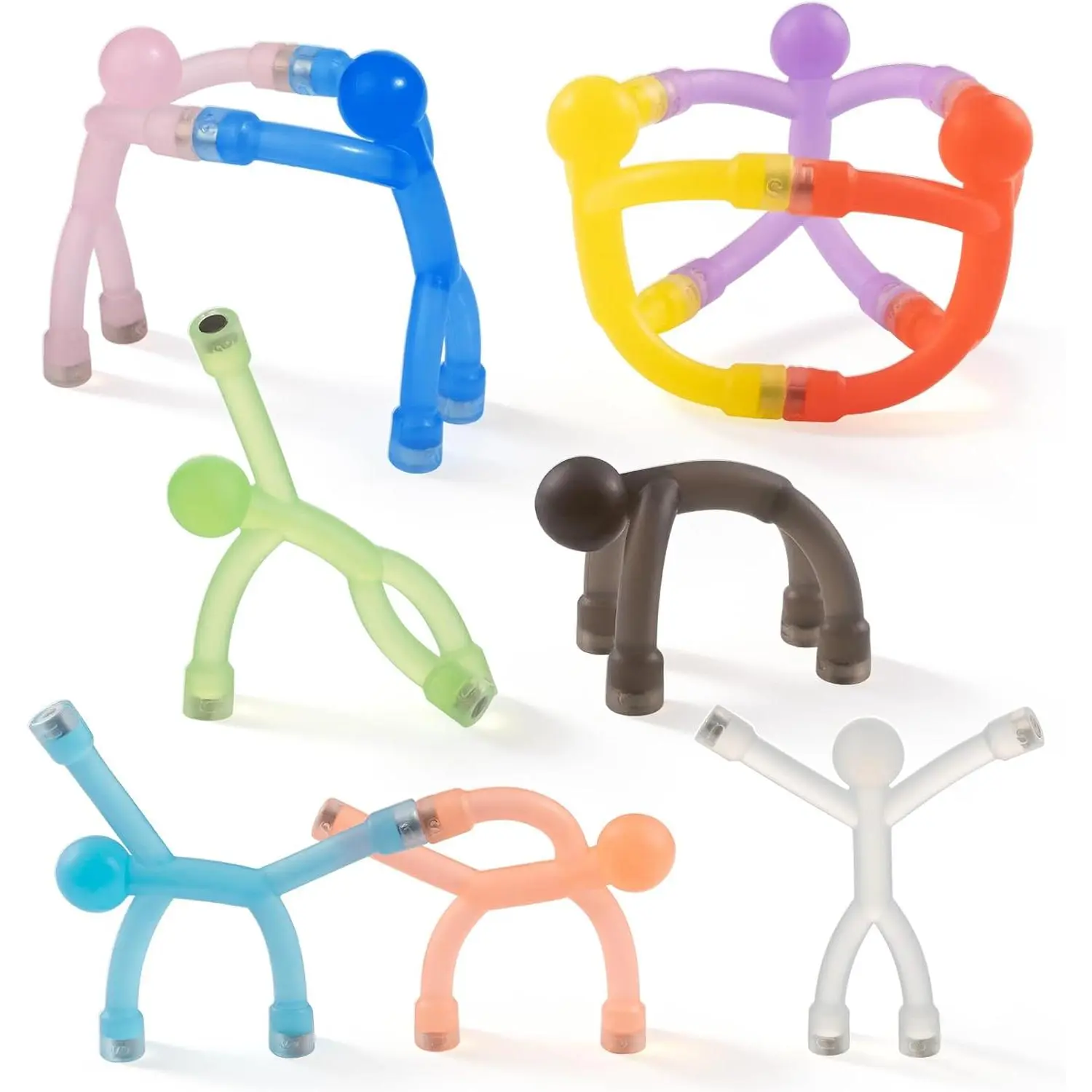 10PC Magnetic People, Magnetic Push Pins, Colorful Magnet Men, Decorative Magnets for Adults, Magnets for Bulletin Board, Maps, Posters, Locker, Office