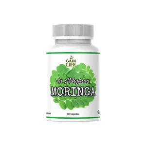 Gain Life La Milagrosa Moringa  Vitamin Dietary Supplement 60 Capsules