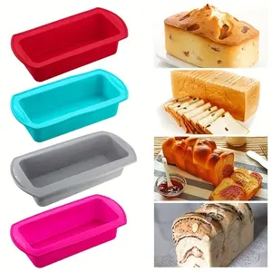 1pc, Loaf Pan (10.63''x5.51''), Silicone Baking Bread Pan, Non-Stick Bakeware, Oven Accessories, Baking Tools, Kitchen Gadgets, Kitchen Accessories, Home Kitchen Items