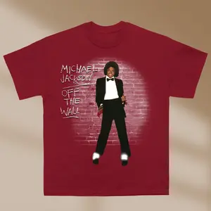 Off The Wall Album T-Shirt, Michael Jackson Shirt, King Of Pop Merch, MJ Tour Shirt