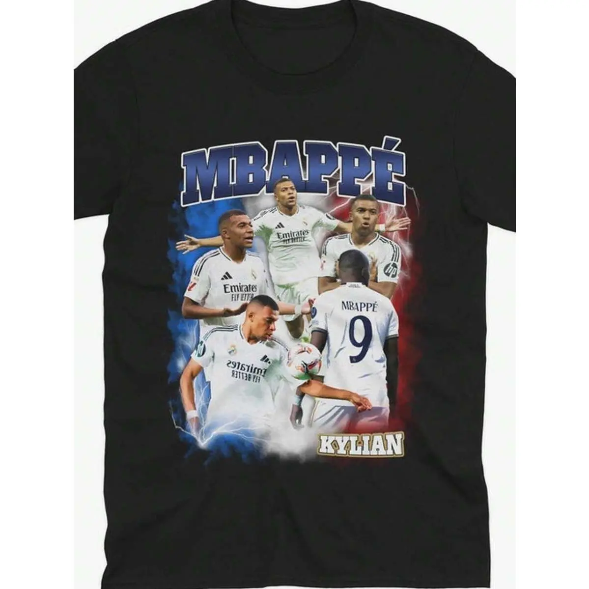 Kylian Mbappe Men's T-Shirt Mbappe Football Player Action Pose Comfortable And Versatile Outdoor Casual Short SleeveMen's T-Shirt Mbappe Football Player Action Pose Comfortable And Versatile Outdoor Casual Short Sleeve