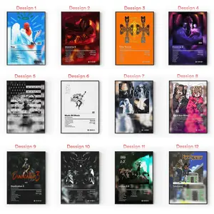 [Sale Up To 40%] [Unframe] UnoTheActivist Album Posters, Underground Rage Rap Wall Art, Opium Style Aesthetic Decor, Modern Album Artwork, Music Room Decor, Gift for Fans