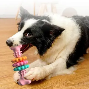 Bone Type Bite Resistant Teething Toy dog  ball  launcher Portable Tripod Spotting Scope