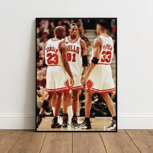Michael Jordan Inspired Poster, Sport Print, Bedroom Wall Art