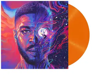 Kid Cudi - Man On The Moon III: The Chosen (Orange Vinyl)  [VINYL RECORD - LP] Explicit, Colored Vinyl, Orange