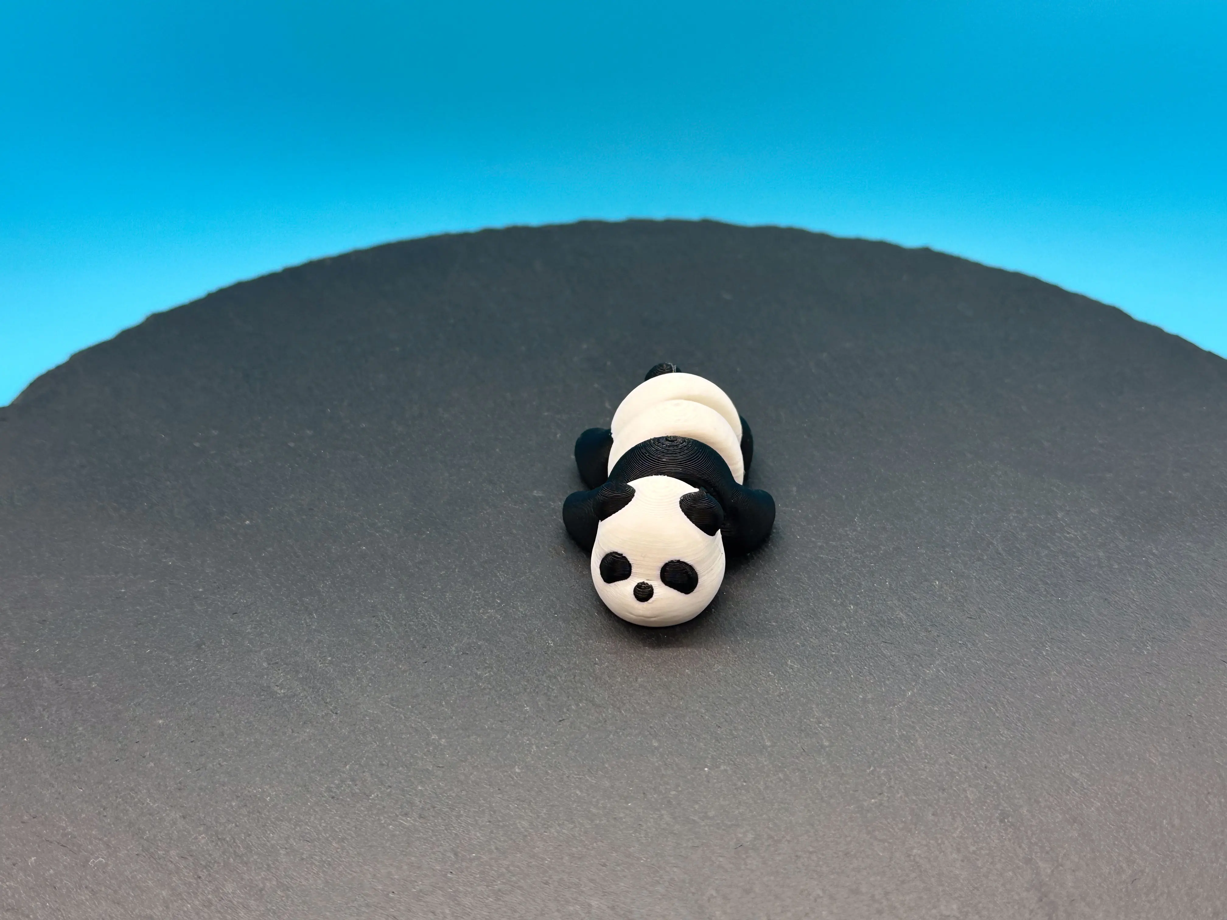 3D Printed Articulated Mini Panda - Fidget Friend Animal
