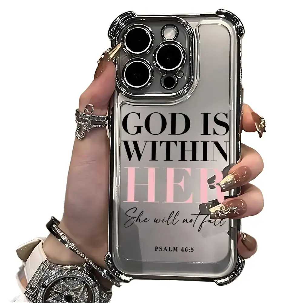 Pink Encouragement Words Phone Case by CasePop