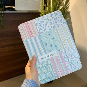 Art Pattern Magnetic Detachable Tablet Case, Tablet Casing, Multi-purpose Tablet Protective Cover, Tablet & Computer Accessories Compatible with iPad