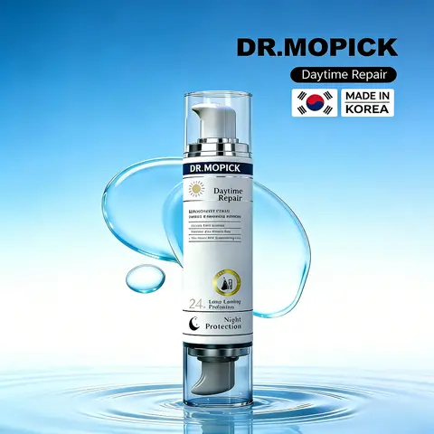 DR.MOPICK Salicylic Acid 24H Dual Effect Anti-Acne Essence - Day: Fights Blemishes & Soothes; Night: Stabilizes, Prevents Breakouts, Supports Skin Repair, Acne Care, Fades Dark Spots