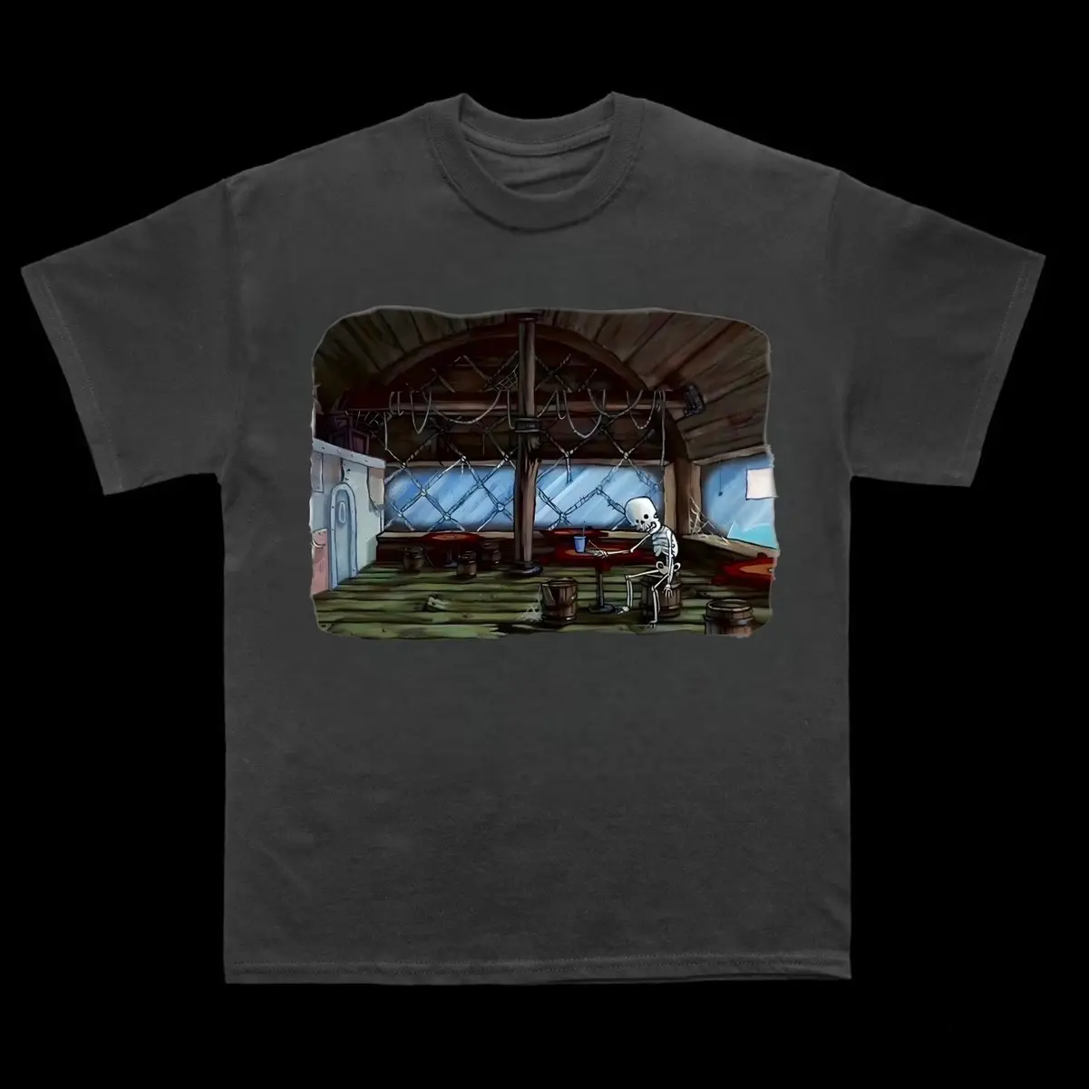 Abandoned Krusty Krab Halloween T-Shirt