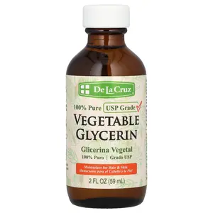 De La Cruz 100% Pure Vegetable Glycerin, 2 fl oz (59 ml)