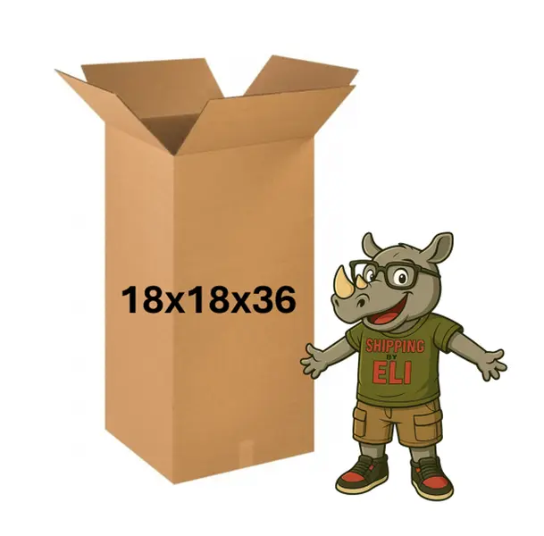 18x18x36 (200 lb strength) | SINGLE BOX | TALL 18x18x36 (200 lb strength) | SINGLE BOX | TALL