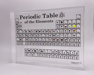 Periodic table with 83 element samples