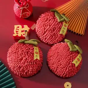 Hanging Thick Absorbent Towel for Hands, Kitchen and Bathroom Hand Wiping Cloth, Hand Wiping Ball