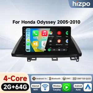 Car Radio Multimedia Head Unit Video Player for Honda Odyssey 2005 - 2010 GPS Touch Screen Car Stereo  Wireless Android auto with WiFi