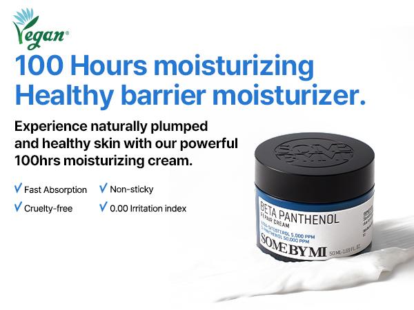 Beta-Panthenol Repair Cream 1.69oz, 50ml - Rebuilding Skin Barrier - Moisturizer with Skin hydrating&Redness Care - Korean Skin Care