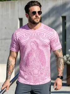 Mexico Style Football Jersey T-Shirt, Quick-Dry Breathable Moisture-Wicking, Fan Gift, Stadium Cheer Apparel, Casual Short Sleeve Top
