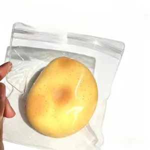 Cute Food Themed Squishy Toys, Soft Slow Rising Squeeze Fidgets for Stress Relief, Kawaii Potato Persimmon Toast Bear Squishies for Kids & Adults