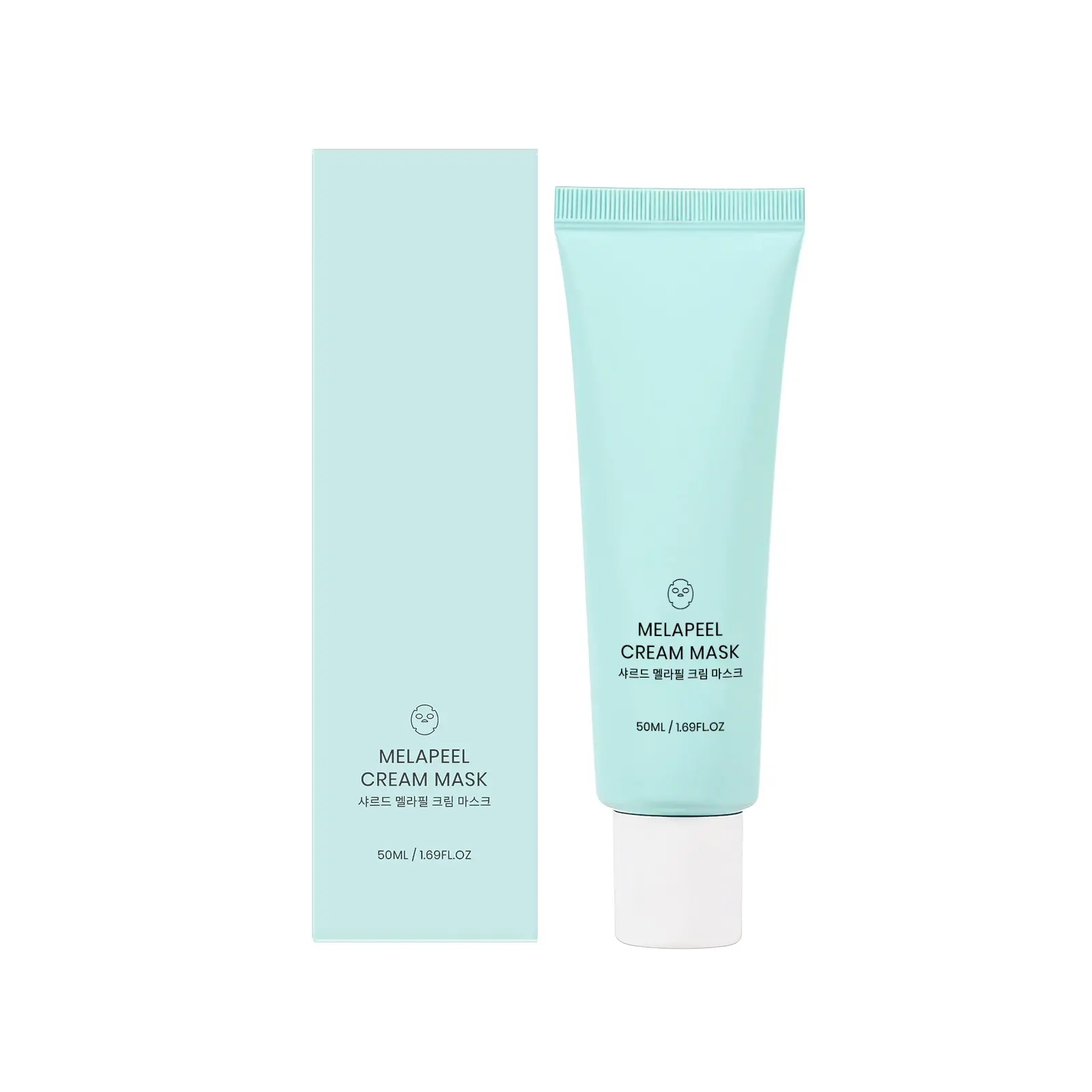 AMZ Brightening Peeling Mask, Mild Deep Cleansing, Boost Skin Radiance Daily Facial Care Mask