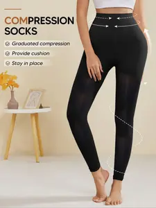 SF Fish Clothing Women's High Waist Seamless Shaping Leggings, Tummy Control Butt Lift, Four-Way Stretch Compression Pants, Fitness Yoga Wear, Three Colors Available
