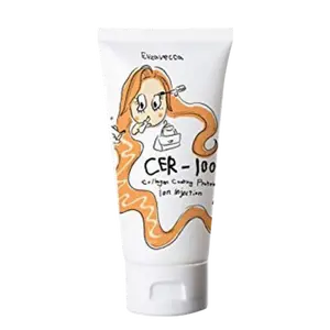 Elizavecca CER-100 Collagen Coating Protein Ion Injection Haircare Leave-In Treatment for Damaged Hair Vegan Friendly Hydrating Moisturizer 50ml