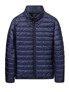Men's Winter Fashion Warm Long Sleeve Jacket, Zipper Stand Collar Design, Classic Versatile Cotton Coat, Essential Outdoor Travel Gear, Casual Fashionable Jacket
