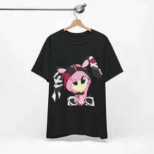 MLP My little Pony Fluttershy Tee -Bunny Emo Scenecore T-shirt - 2000' Fashion Cartoon Shirt